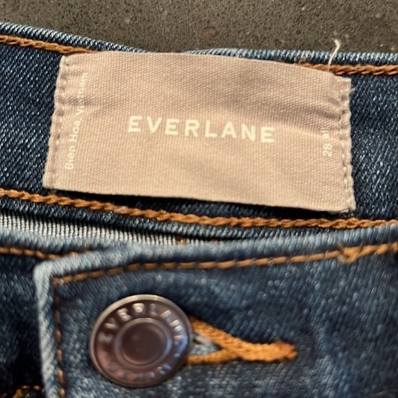 Everlane High-Rise Skinny SZ 28 TALL - Picture 3 of 9